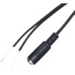 36" Cable with Power Socket on Single End