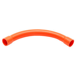 20mm Orange Heavy Duty 90° Sweep Bend
